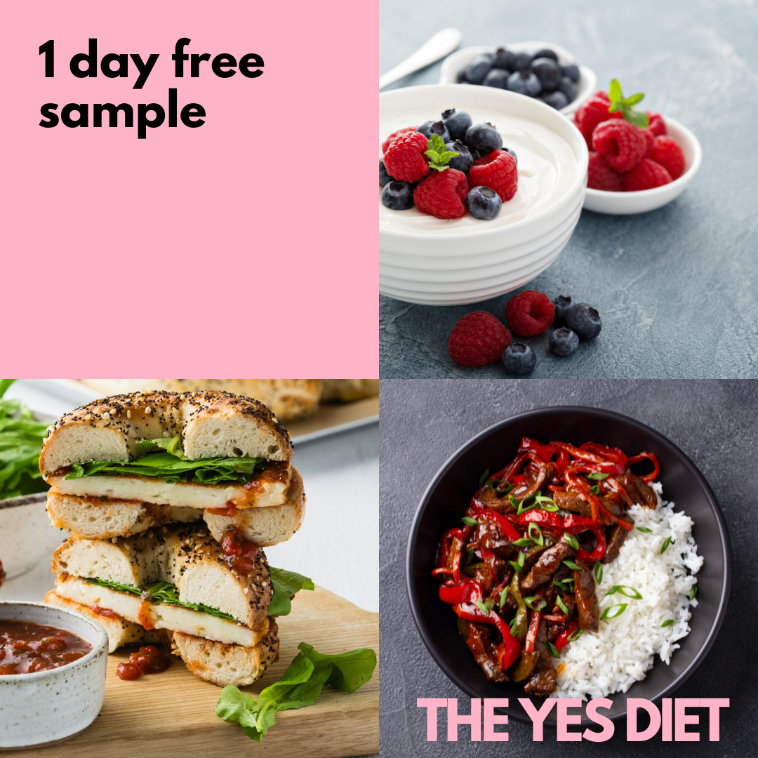 Yes Diet Plate Sample: 1 Day